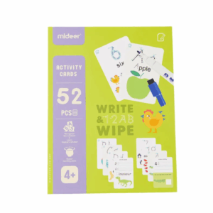 52 Write and Wipe Cards ABC and 123