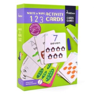 Write & Wipe Cards 123