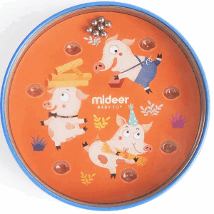 Beads game-the three little pigs