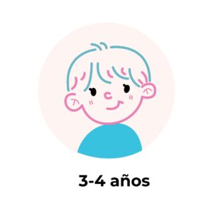 3 - 4 años