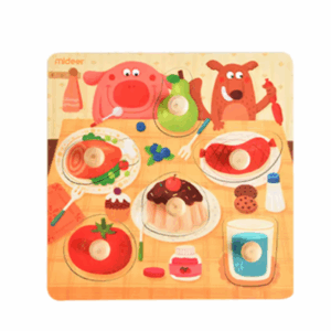 Rompecabezas de Madera - La Hora de la cena