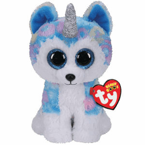 Regular Beanie Boos Helena Husky Unicornio